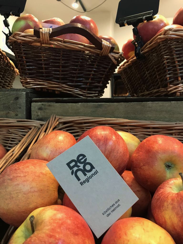 Äpfel aus Edingen, direkt regional in den Laden RENAregional